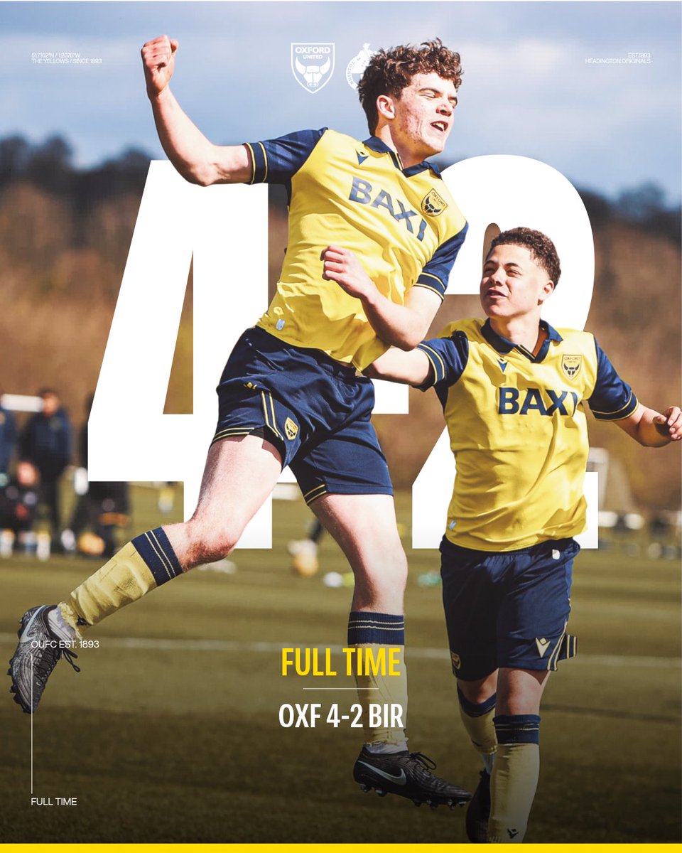 Oxford United Academy tweet media
