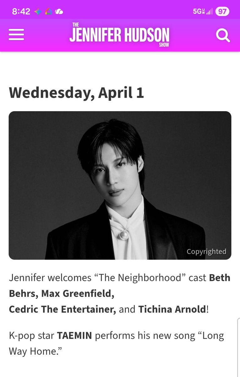 Cynthia A | Saw Taemin Veil - Vegas 2026🖤🩵 tweet media