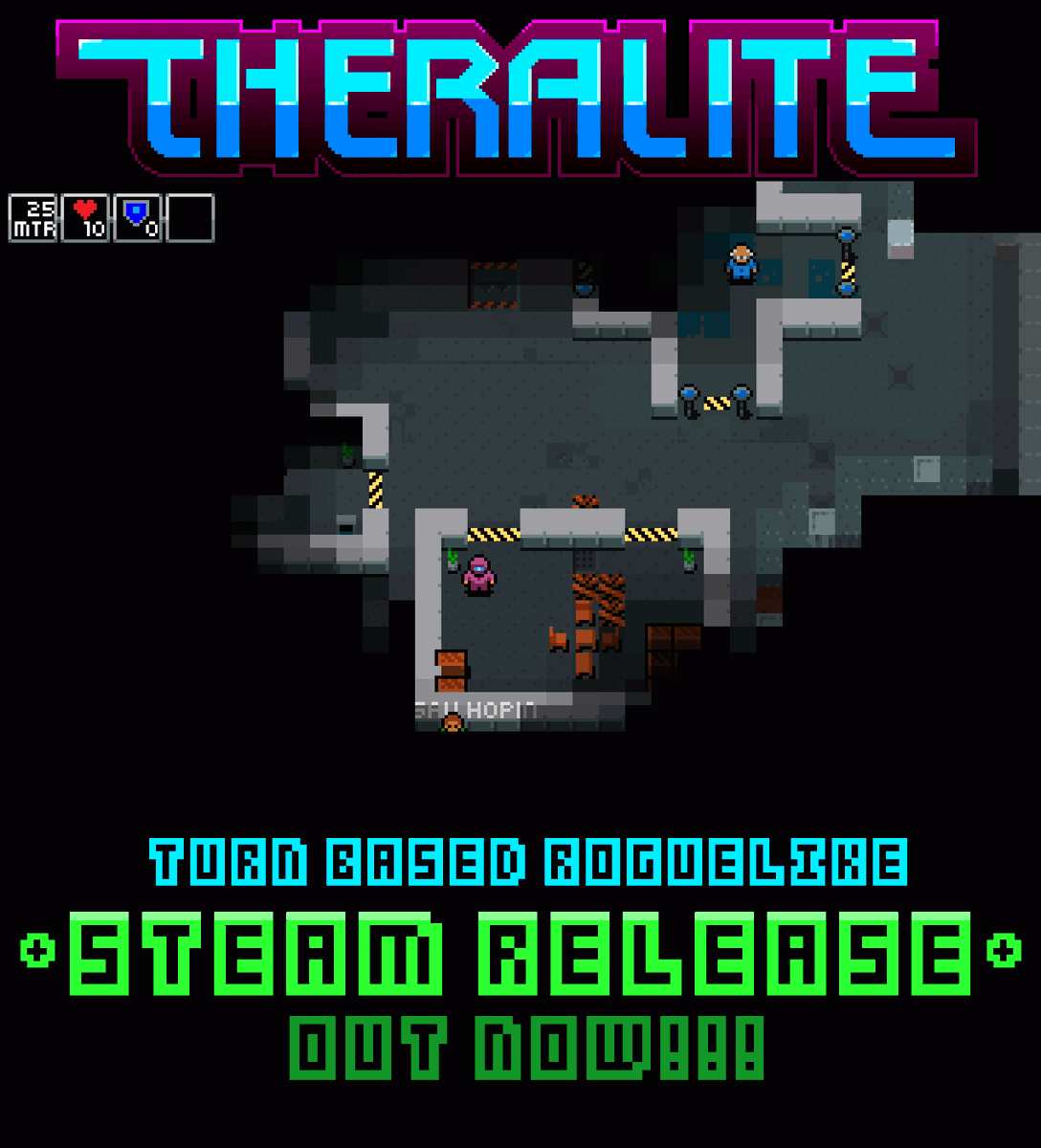 ThompFinholm's tweet image. 📢Out now!!! Old school Turn based Roguelike with some casual features. Hand crafted #pixelart and yes - permadeath.

Get it on Steam Launch discount:
store.steampowered.com/app/3445690/Th…

2026 Dual Bitz
#indiegamedev #steamrelease #launch #screenshot #letsplay #playmygame