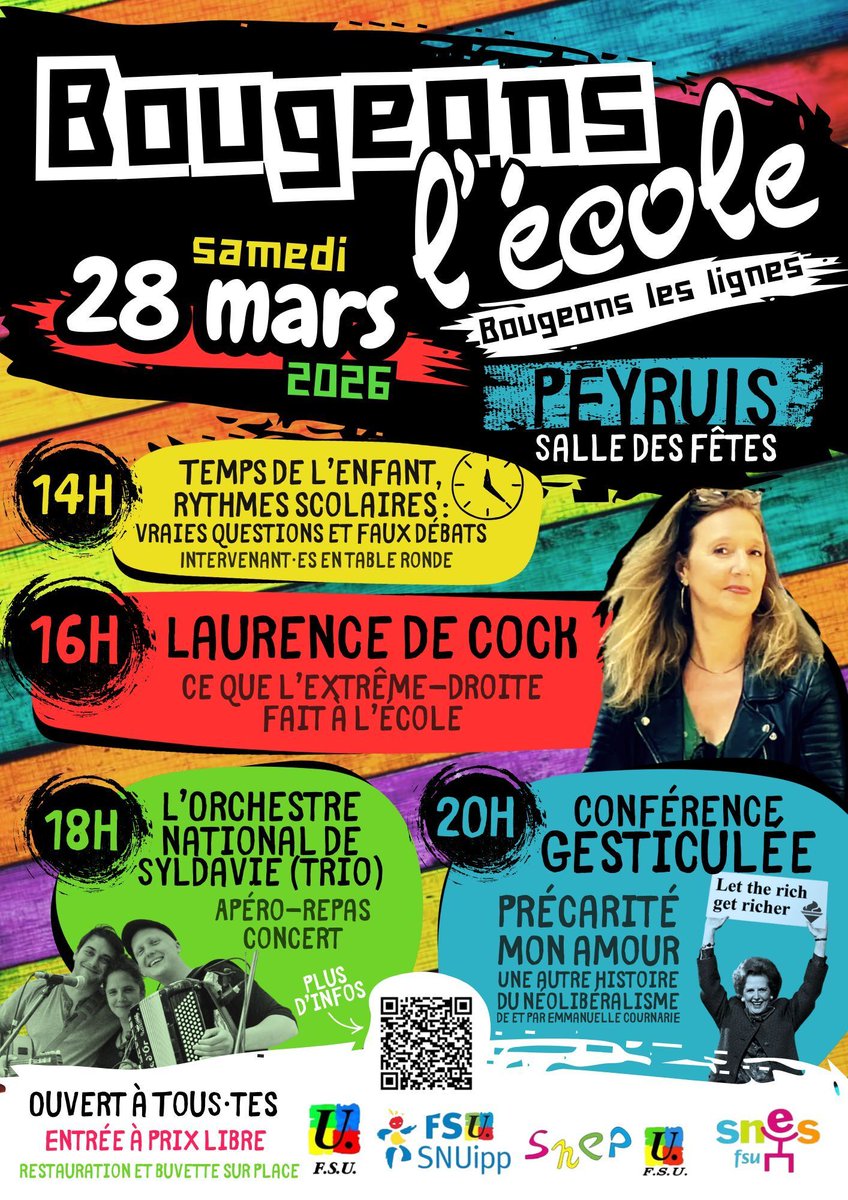 SNUipp04's tweet photo. Salle des fêtes de Peyruis prête à vous recevoir tout au long de cette belle journée consacrée à l'école organisée par la FSU04 !
Ca commence dans 10 minutes mais vous pouvez bien évidemment aller et venir à votre guise !
A tout à l'heure! https://t.co/vm2VbRZGpc