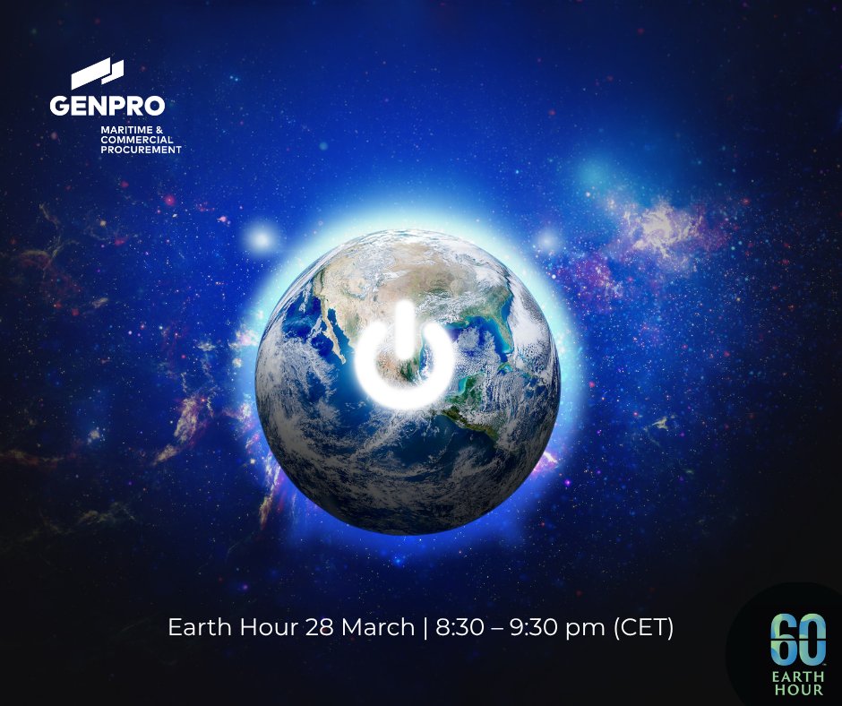 genpro_GO's tweet image. 𝐄𝐚𝐫𝐭𝐡 𝐇𝐨𝐮𝐫 — 𝟐𝟖 𝐌𝐚𝐫𝐜𝐡 | 𝟖:𝟑𝟎–𝟗:𝟑𝟎 𝐩𝐦 (CET)
 
✨ Earth Hour is today - switch off your lights at 8:30 pm local time in your country and join millions worldwide!

Be part of the movement for our planet! 🌍
 
 #GenPro #EarthHour #GiveAnHourForEarth