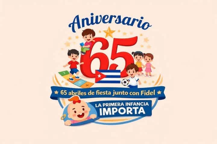 La educación de la Primera Infancia se alista para celebrar su 65 aniversario,en el año del centenario del líder Fidel,esas son nuestras conquistas y por ellas lucharemos. Viva nuestra obra educacional #CubaMined