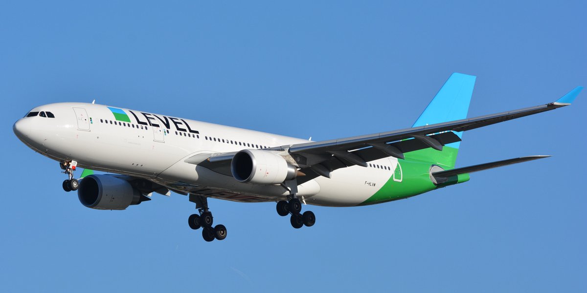 Gate7aviation's tweet image. LEVEL suspend ses vols vers San Francisco
Une pénurie de moteurs et un retard dans la livraison d'un nouvel Airbus #A330 ont contraint #LEVEL à suspendre sa liaison vers San Francisco et à réduire la fréquence de ses vols vers Boston et Los Angeles.
📷Olivier Cabaret