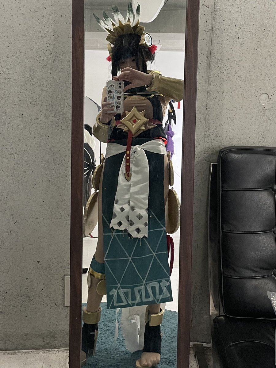 #第1回コス研カルデア
トラロックでいました🫀楽しかった〜