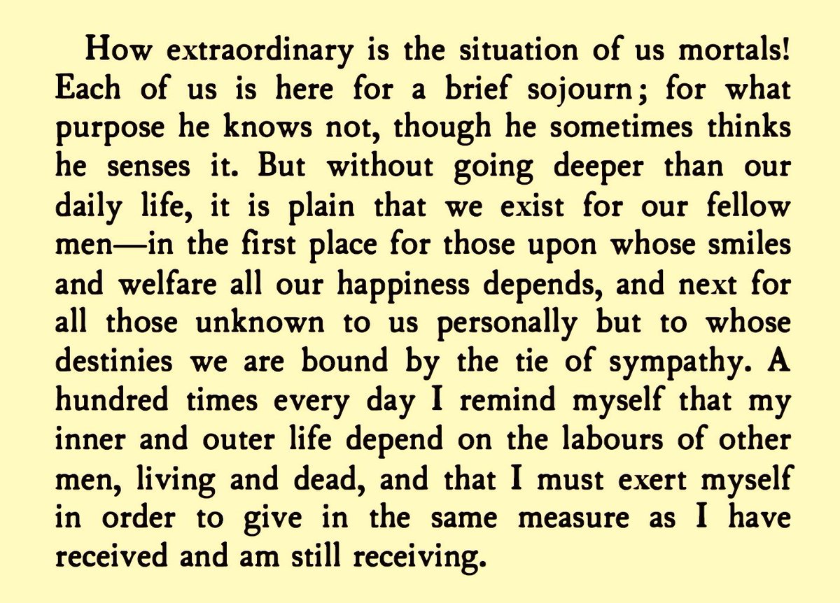 Wild that Einstein was this talented in writing too