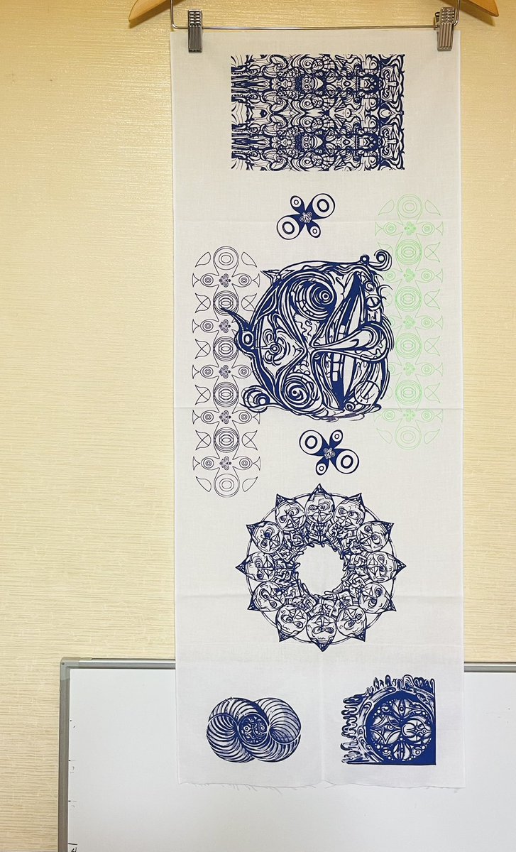 hanamizoyg's tweet image. てぬぐい