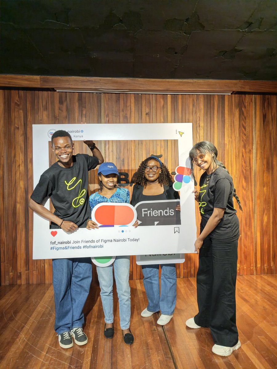 onunga254's tweet photo. Figma &amp; Friends 1.0 was such an amazing experience, got to meet and interact with creatives with unique perspectives on UI/UX design, product design and even social media management. 

I'm glad to have contributed to its success alongside @TechMadi, @S__Mutembei &amp; @Isack_mwangasu https://t.co/gfhTRvoTGB