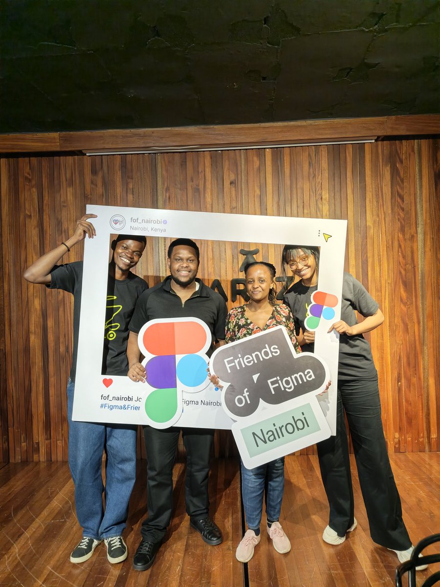 onunga254's tweet photo. Figma &amp; Friends 1.0 was such an amazing experience, got to meet and interact with creatives with unique perspectives on UI/UX design, product design and even social media management. 

I'm glad to have contributed to its success alongside @TechMadi, @S__Mutembei &amp; @Isack_mwangasu https://t.co/gfhTRvoTGB