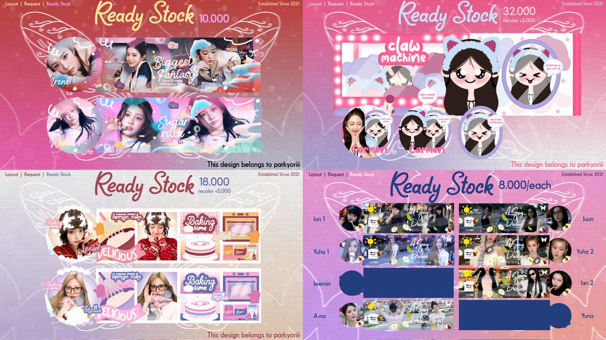 ⋆ 𐙚 ̊. Order ke link di bio tweet media