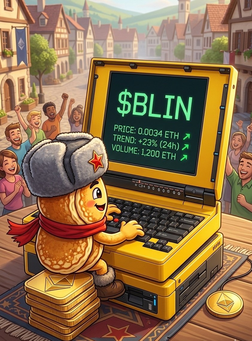 It's near it's here! 

$BLIN is working 💪 
Community is cooking!
