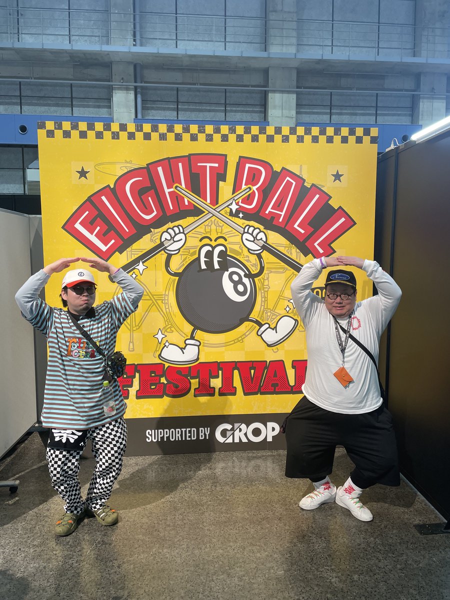 nikuooo's tweet photo. EIGHT BALL FESTIVAL 2026 DAY1
#EIGHTBALL
#GROP
#グロップ https://t.co/bJeSVM51Vt