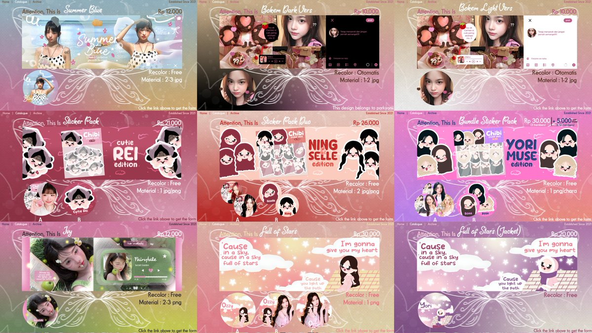 ⋆ 𐙚 ̊. Order ke link di bio tweet media