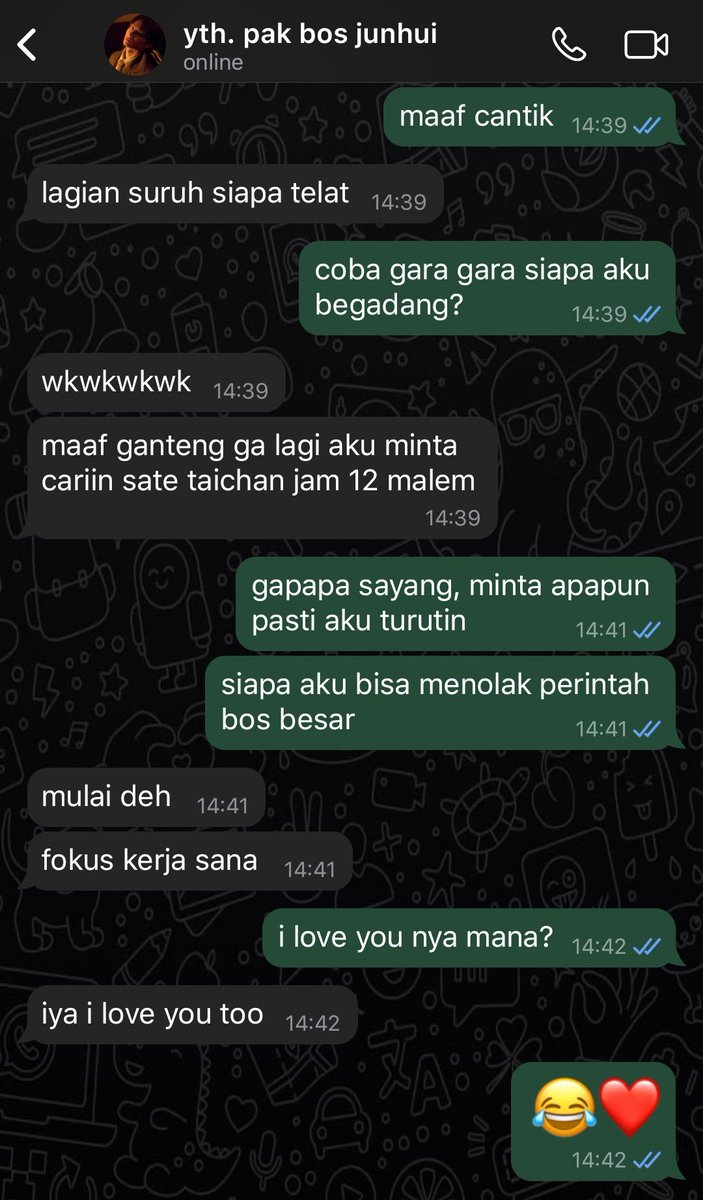 pasti aslinya mau dimarahin terus