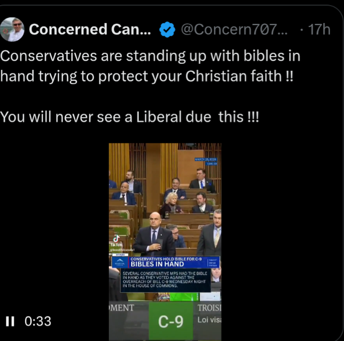 TrueEager's tweet photo. It's "do"
And you're right
You would never see Liberals cheapen the Bible -- using it as a prop while bearing false witness about protecting Christian faith (as it isn't at all at risk) just to make a big show of how better a Christian they are than everyone else -- in this way https://t.co/YgQtEIvlmJ