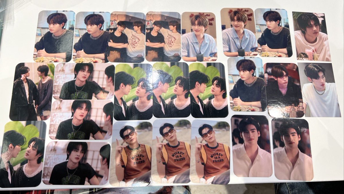 อัพเดตที่เหลือ

WTS ปล่อยการ์ดกาชาปอง นัดรับหน้างานได้เลย / ส่งเหมา 35฿

💕คู่ตี๋ป๋อ ใบละ 230฿
💕ตี๋ , ป๋อ เดี่ยว ใบละ 100฿
💕นอร์ทอ๊อตโต้ คู่ ใบละ 100฿
💕นอร์ท , อ๊อตโต้ เดี่ยว ใบละ 50฿

สนใจ dm 

#DuangWithYouMerch
#ด้วงกับเธอSeries
#DuangWithYouSeries
#MandeeWork