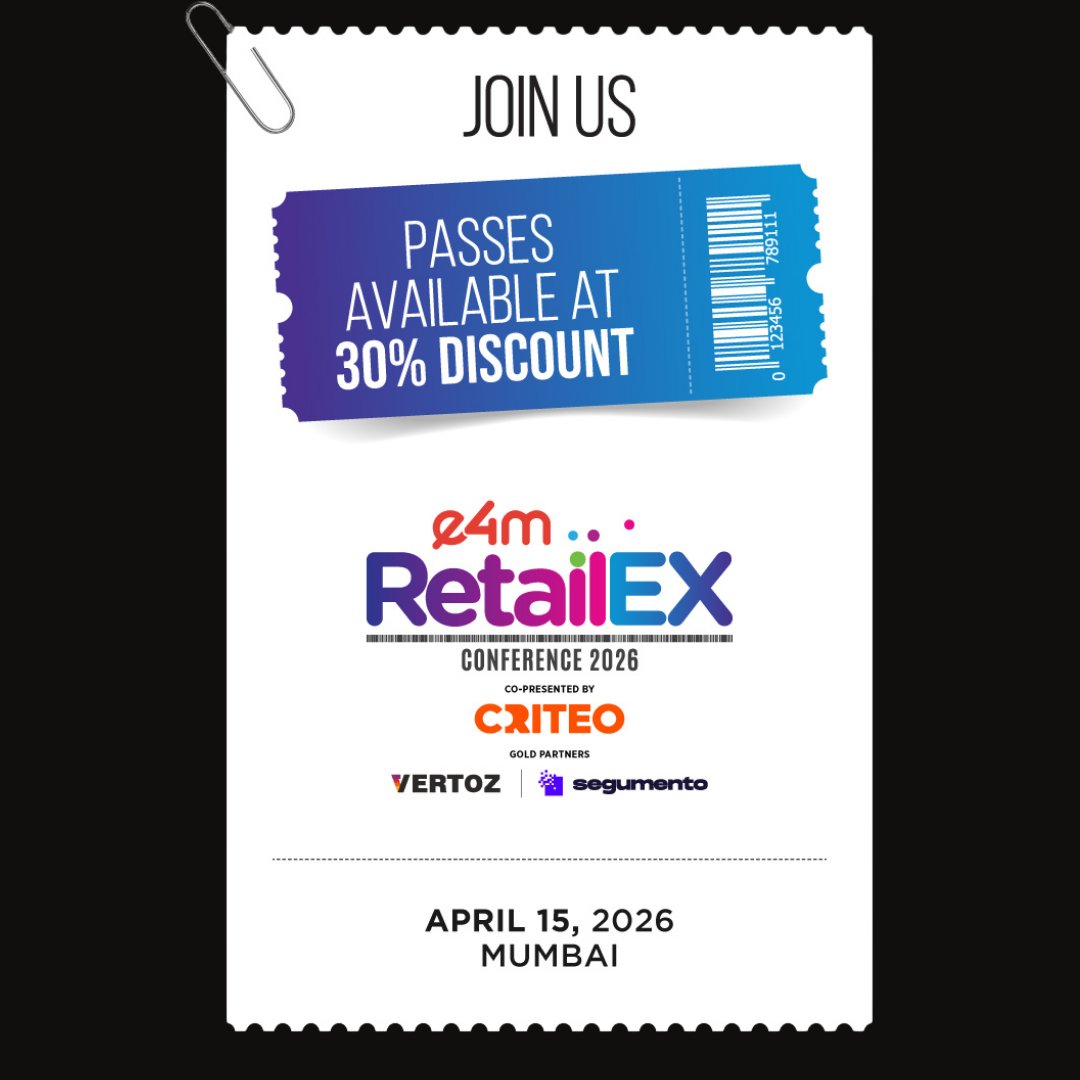 e4mevents's tweet image. Beyond campaigns, it’s a cultural moment in retail. 🔥
Be at e4m RetailEX with industry leaders decoding the future of retail marketing.

🎟️ 30% off passes (limited time)
Register now: bit.ly/471SLQx

#e4mRetailEx #RetailMarketing #RetailMedia #AIinRetail #Marketing