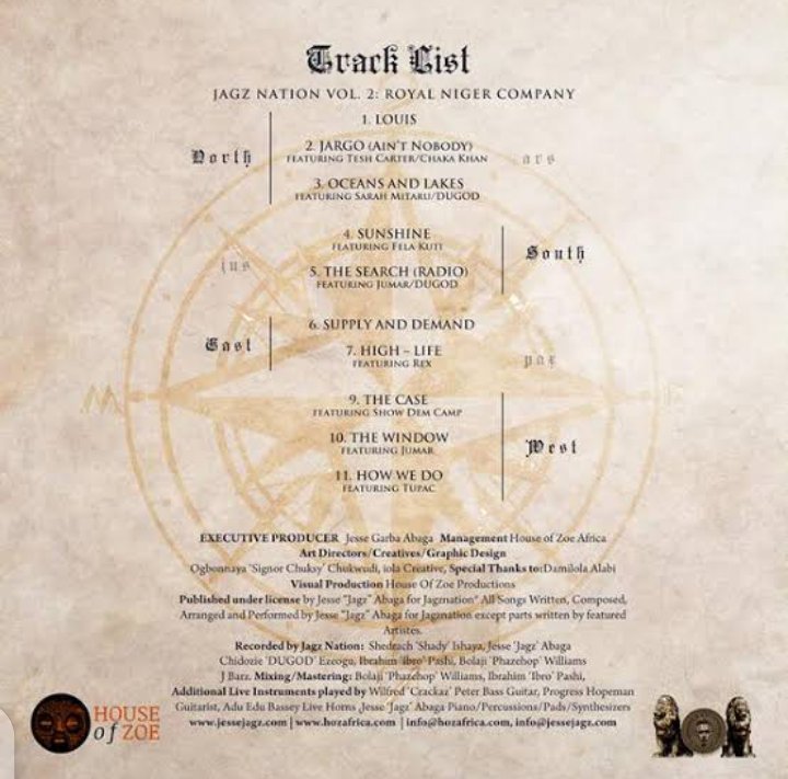 📝— JAGZ NATION  Vol. 2 by Jesse Jagz is 12 years old, today. 

— what’s the first song that pops into your head when you think of the project?

— which feature has the most standout verse/chorus beside Jesse Jagz?

— what is/are your favorite tracks from the album?