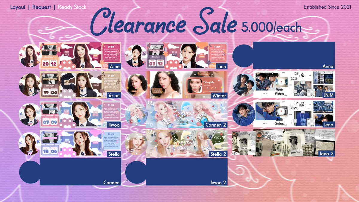 ⋆ 𐙚 ̊. Order ke link di bio tweet media