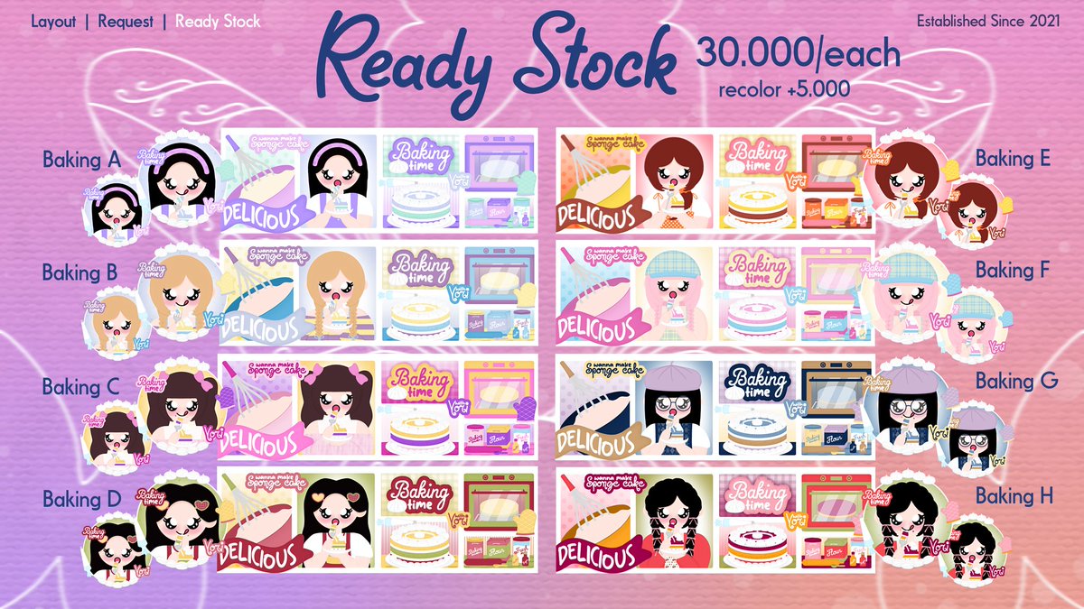 ⋆ 𐙚 ̊. Order ke link di bio tweet media