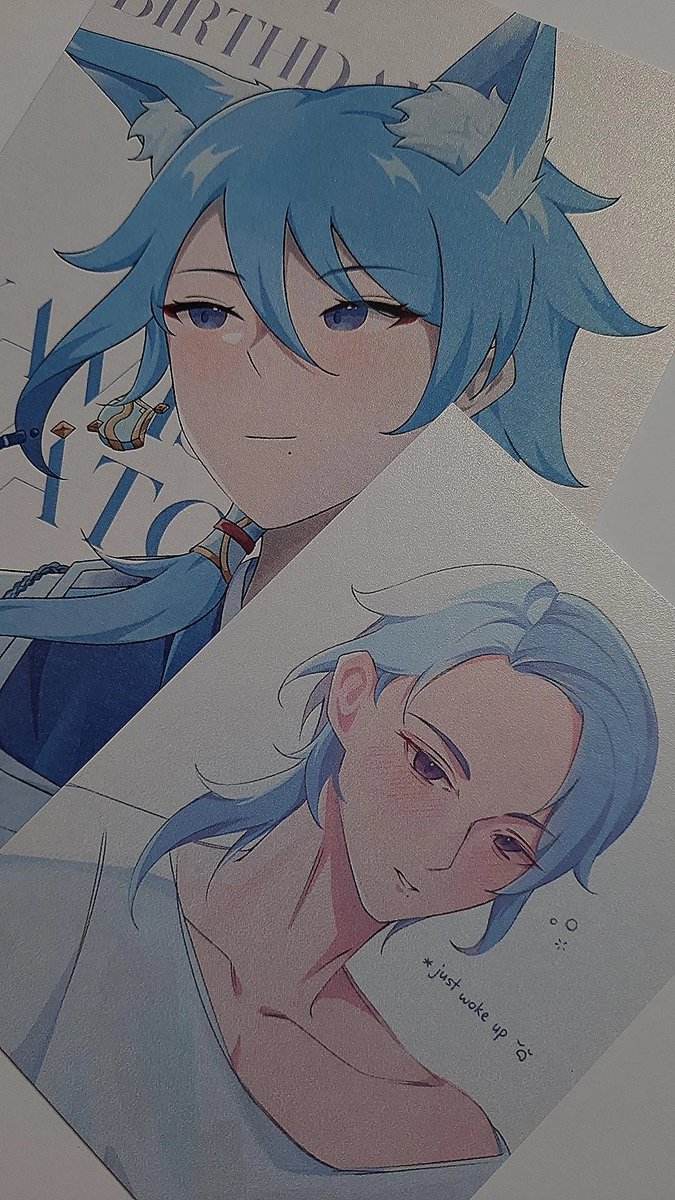 spirea036's tweet photo. Ayato freebie prints (โ ๏ผพโ โโ ๏ผพโ )โ ๏พโ โช
#GenshinImpact #AD17 #ayato https://t.co/Jy0wGaNMK5