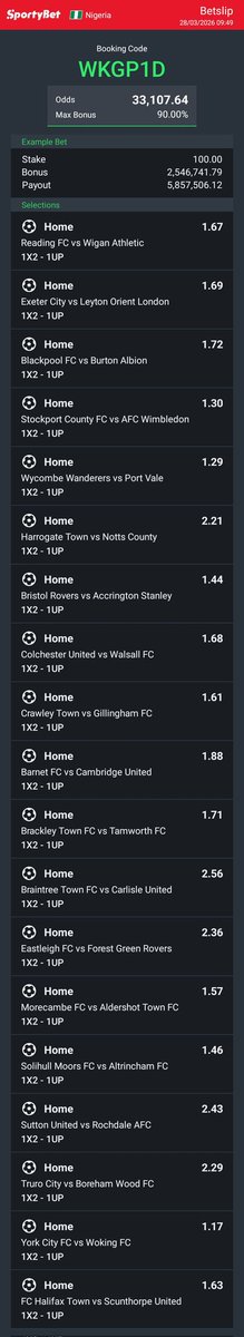 Bankers of the day . sportybet.com/ng/?shareCode=…