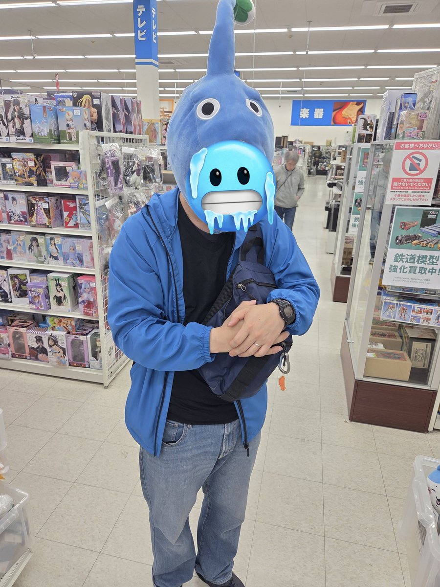今日の青ピクミン(笑)