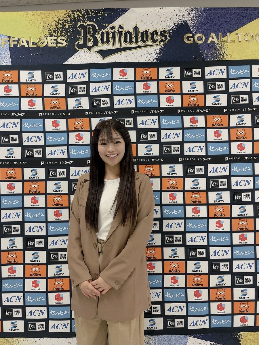 mana_0906_'s tweet photo. 【お知らせ📢＃拡散希望 】

J SPORTS STADIUM2026
オリックス・バファローズ戦
リポーター＆ヒーローインタビュアー
今年も担当させていただきます⚾️✨

大好きなオリックスに携わり10年
BsGirls時代から形を変えてずっと大好きな球団に携わらせていただき感謝いっぱいです！

#オリックス　#おりほー https://t.co/Ym0sEYQNaW