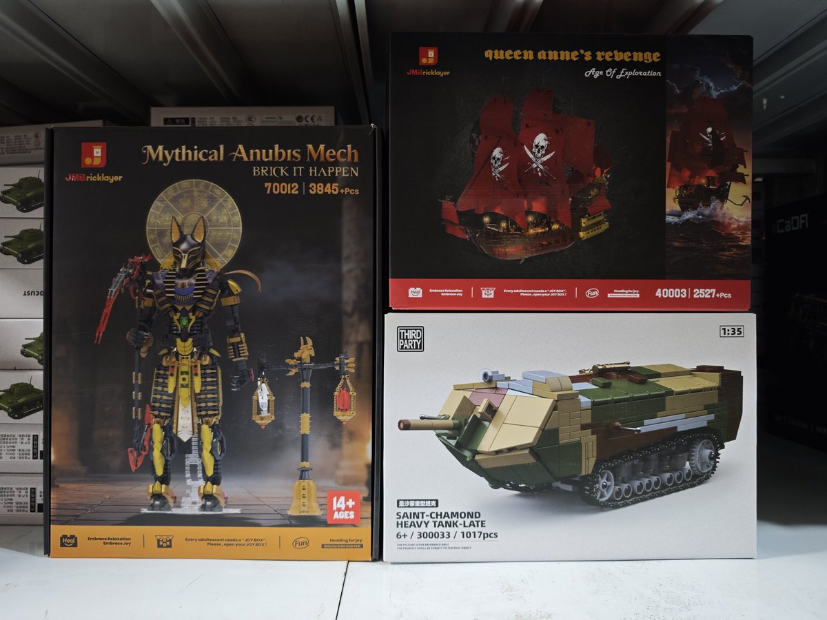 _YWOBB's tweet photo. Happy weekends, some new sets are instock in YWOBB and Gao MISI's boxes are too big, haha, hope you like them and thanks for your support 😁👍 

Here's the link👇
https://t.co/MTZEv3BtXt https://t.co/c5NrugDYxv