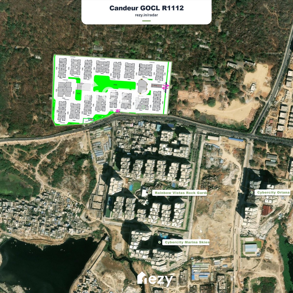 rezy_in's tweet photo. Candeur has filed preliminary approvals for a 17-tower, high-rise residential proposal at Kukatpally, through a JDA with GOCL Corp/Squarespace Builders.    

It is expected to be the largest gated community in Kukatpally by number of units.   

#rezy #HyderabadRealEstate 🏘️ https://t.co/2WikIeQNGo