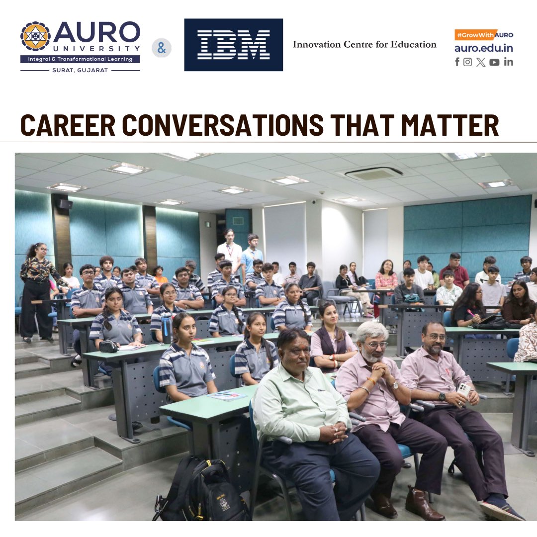 AURO University, Surat tweet media