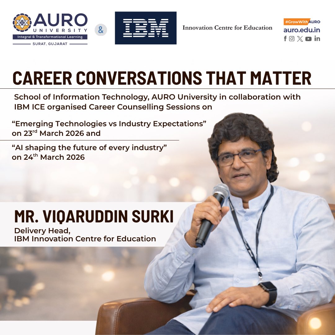 AURO University, Surat tweet media