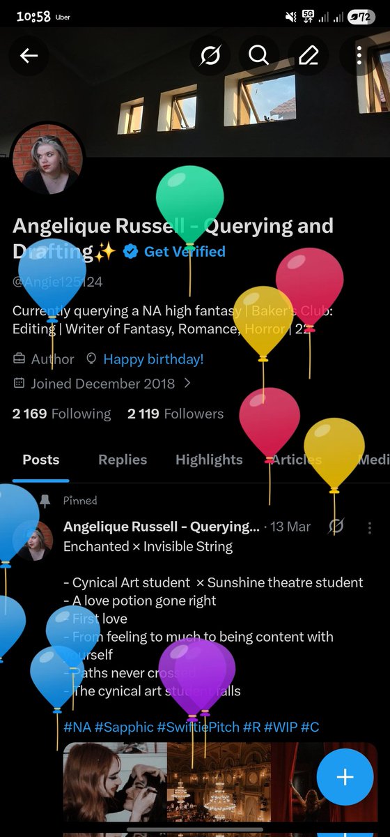 Angelique Russell - Querying and Drafting✨️ tweet media