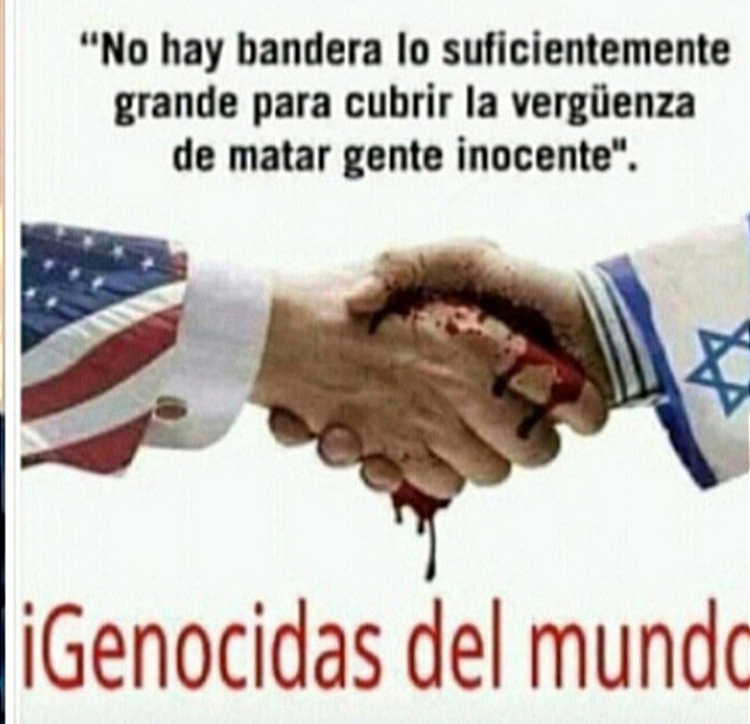 <a href="/ElNecio_Cuba/">El Necio</a> <a href="/carturorincon7/">Carturo Rincón</a> Trump y Netanjahu depredadores humanos del siglo 21.