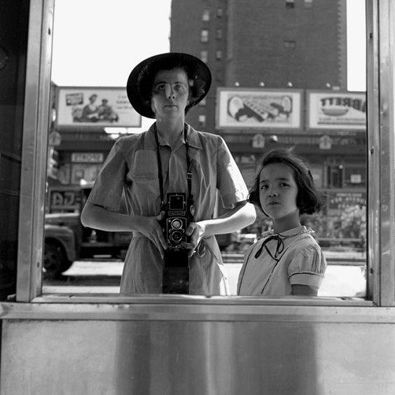 #fotodelgiorno: Vivian Maier, autoritratto