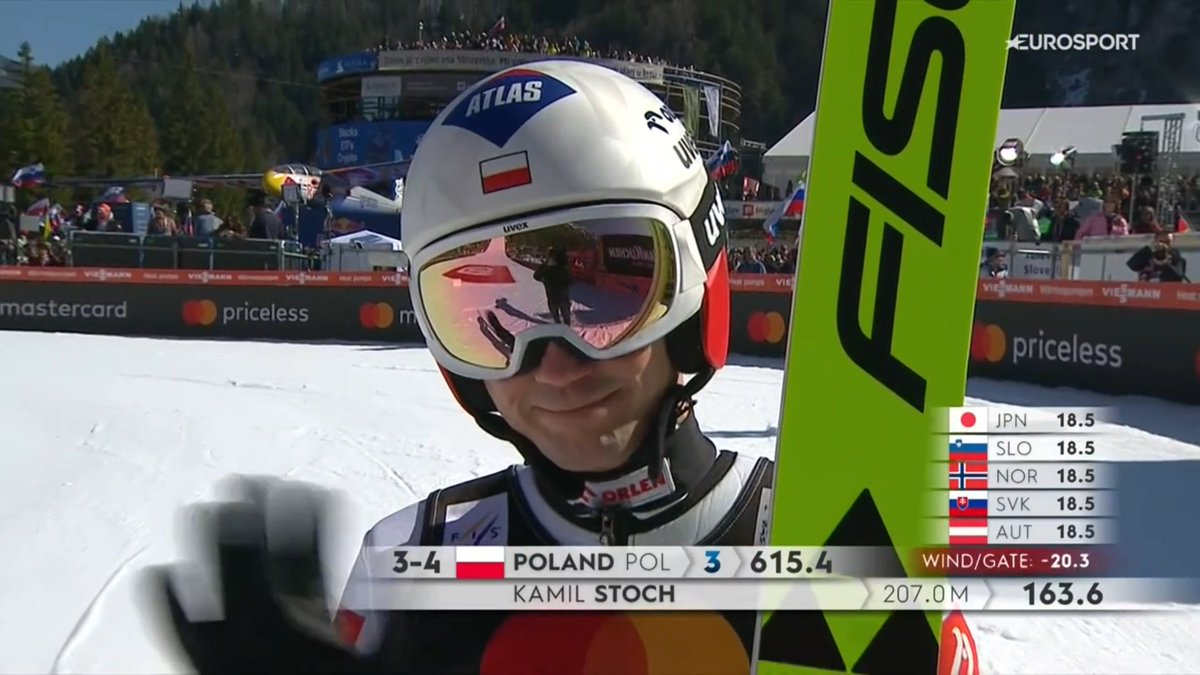 Eurosport_PL's tweet photo. DZIĘKUJEMY CI MISTRZU ZA KAŻDY SKOK!! 🫰

#skijumpingfamily #Planica https://t.co/rEjykzTbeM