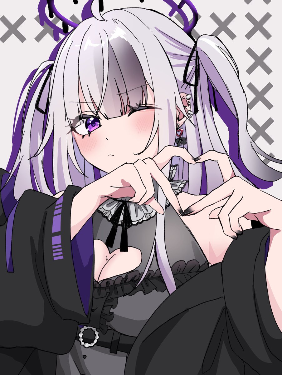 _2push_'s tweet photo. 💜🤍💜
 #星空すけっち https://t.co/lfhIRGzpdY