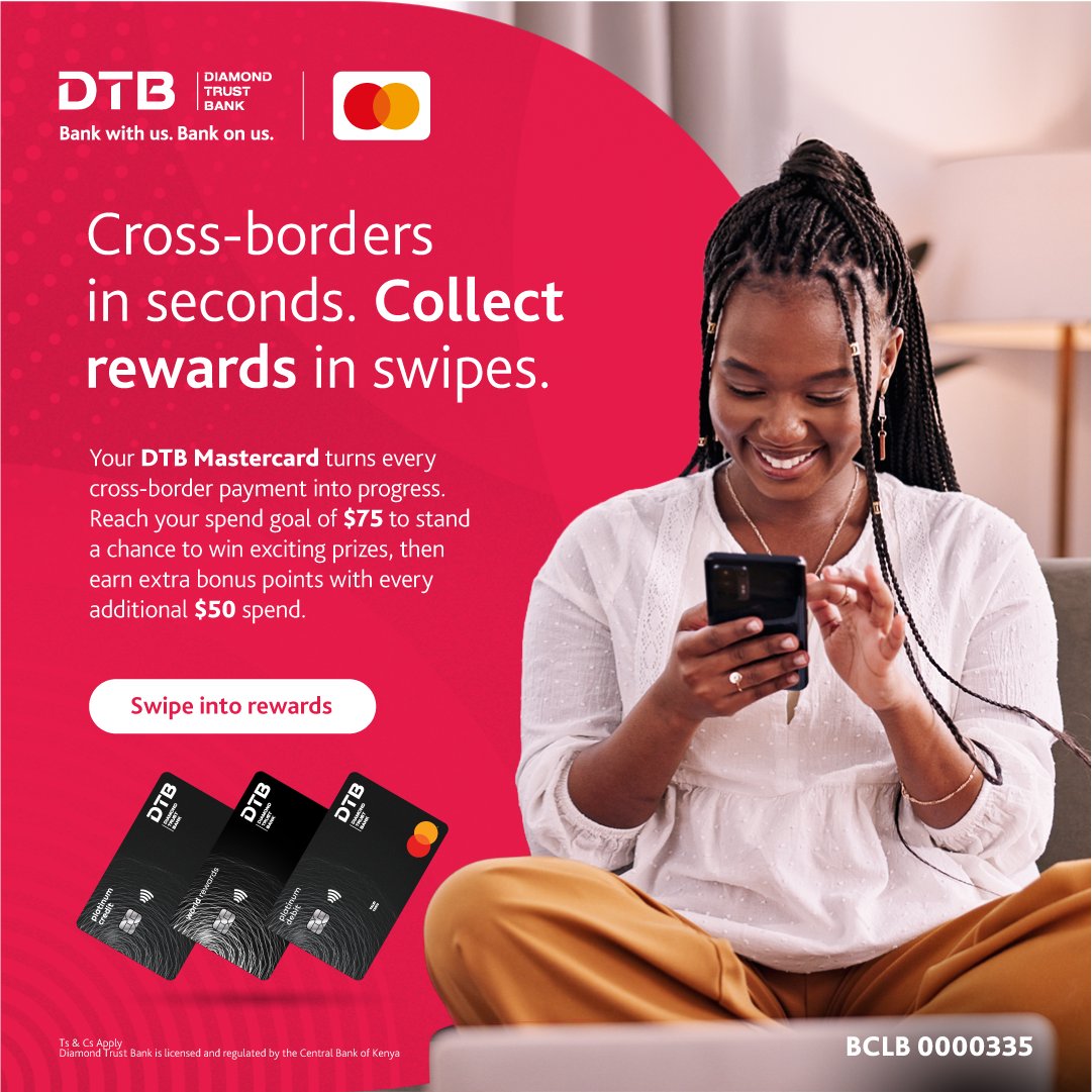 Shop the world with your DTB Mastercard. 🌍
Spend $75 on cross-border payments and earn bonus points for every extra $50 spent. The more global you go, the more rewarding it gets
#BankOnUs #DTBMastercard