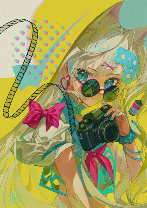 Camera Cat Girl
