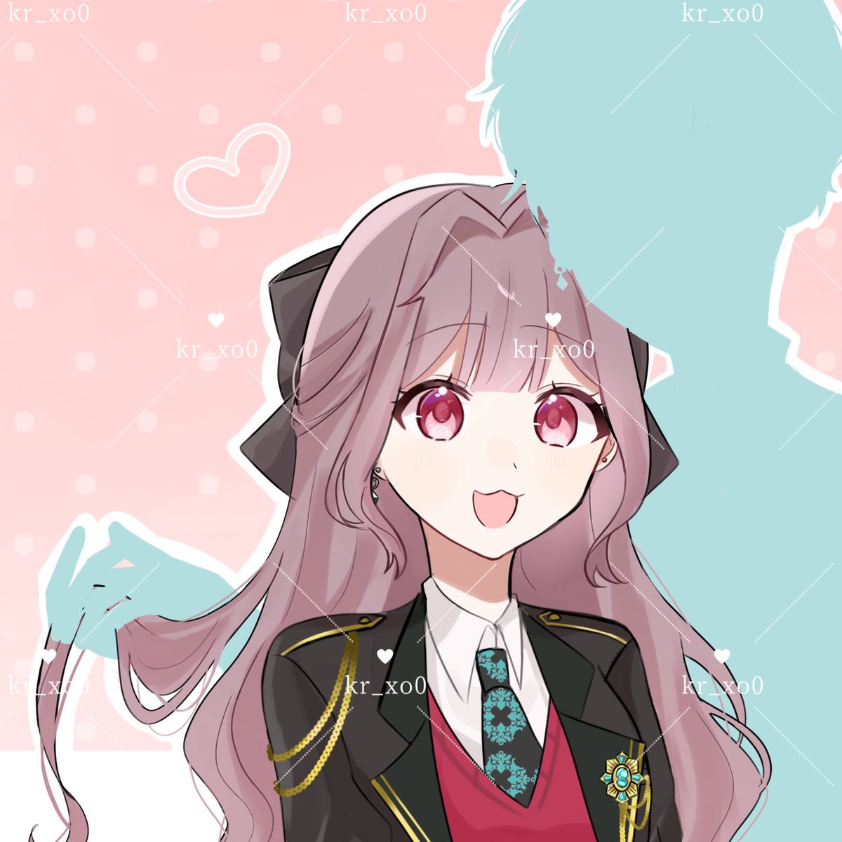kr_xo0's tweet photo. どちらも相互様との描き合いです♩
ありがとうございました❕🌷 https://t.co/KD5gVHmAEM