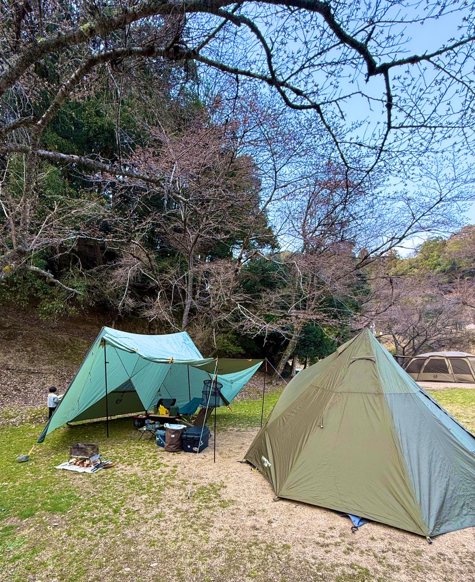 campfishing2_'s tweet photo. キャンプ始めて3年？でやっと30泊達成🏕️子連れキャンプも難易度下がってきた😂 https://t.co/SXRvim7NEa