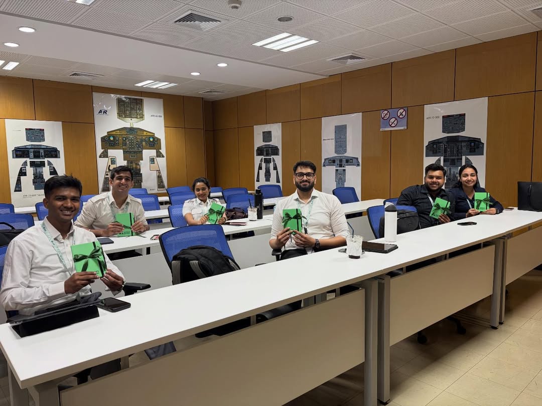 Hmaviationindia's tweet photo. Best of luck to our cadets who have embarked on their Airbus A320 Type Rating journey on 26th March 2026 at HM Aviation’s partnered Type Rating School.

Wishing you clear skies and great success ahead ✈️

#hmaviation #typerating #a320typerating #a320 #typeratinga320 https://t.co/UIgZmvJoFw