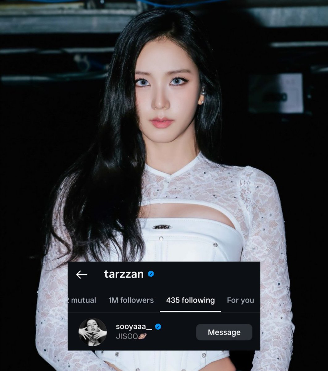 Jisoo Interactions tweet media