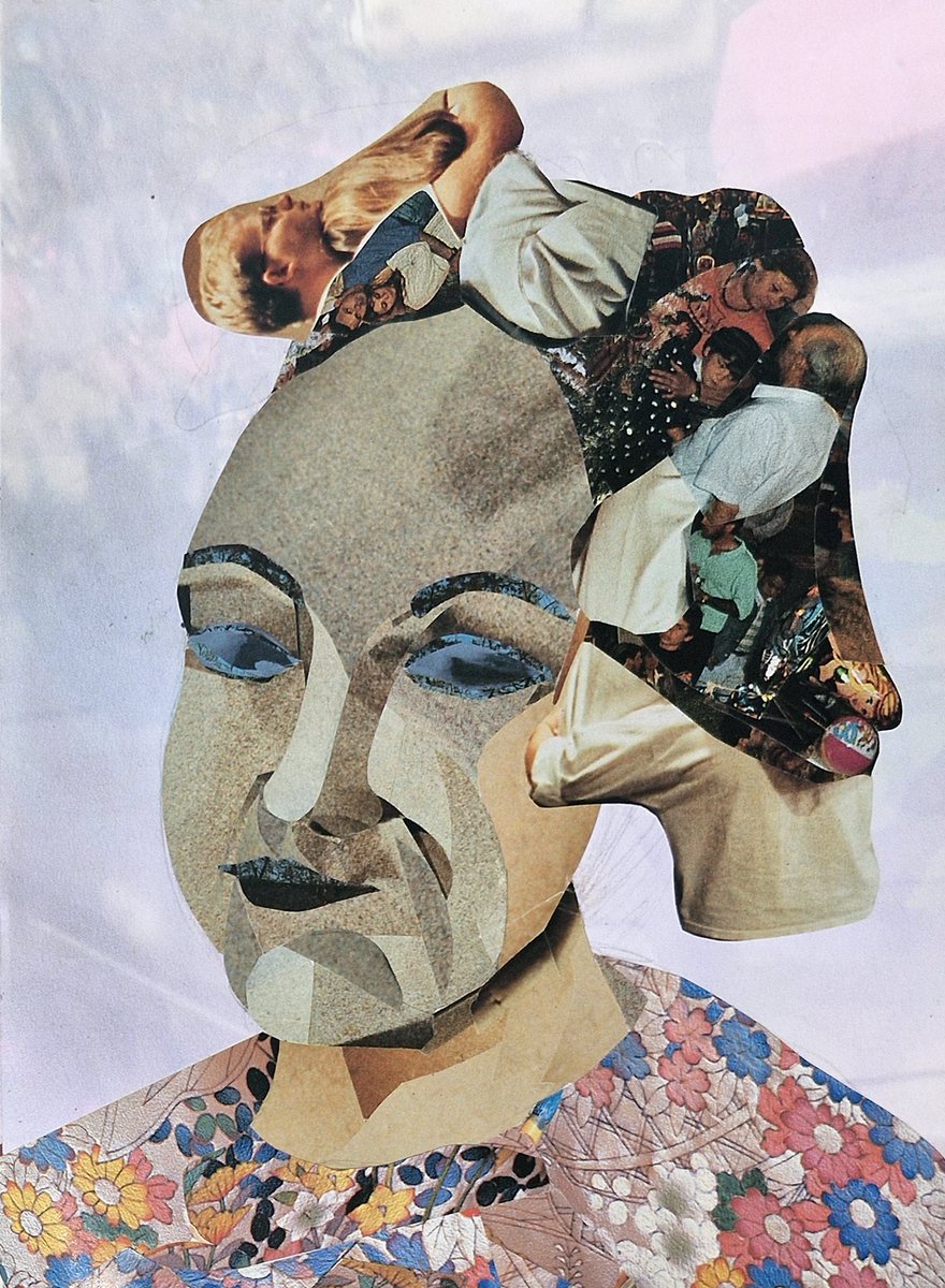archmind_'s tweet photo. Beautiful Jenya was wearing a beautiful scarf yesterday.

#art #collageart #portrait https://t.co/qCfsfjQjxa