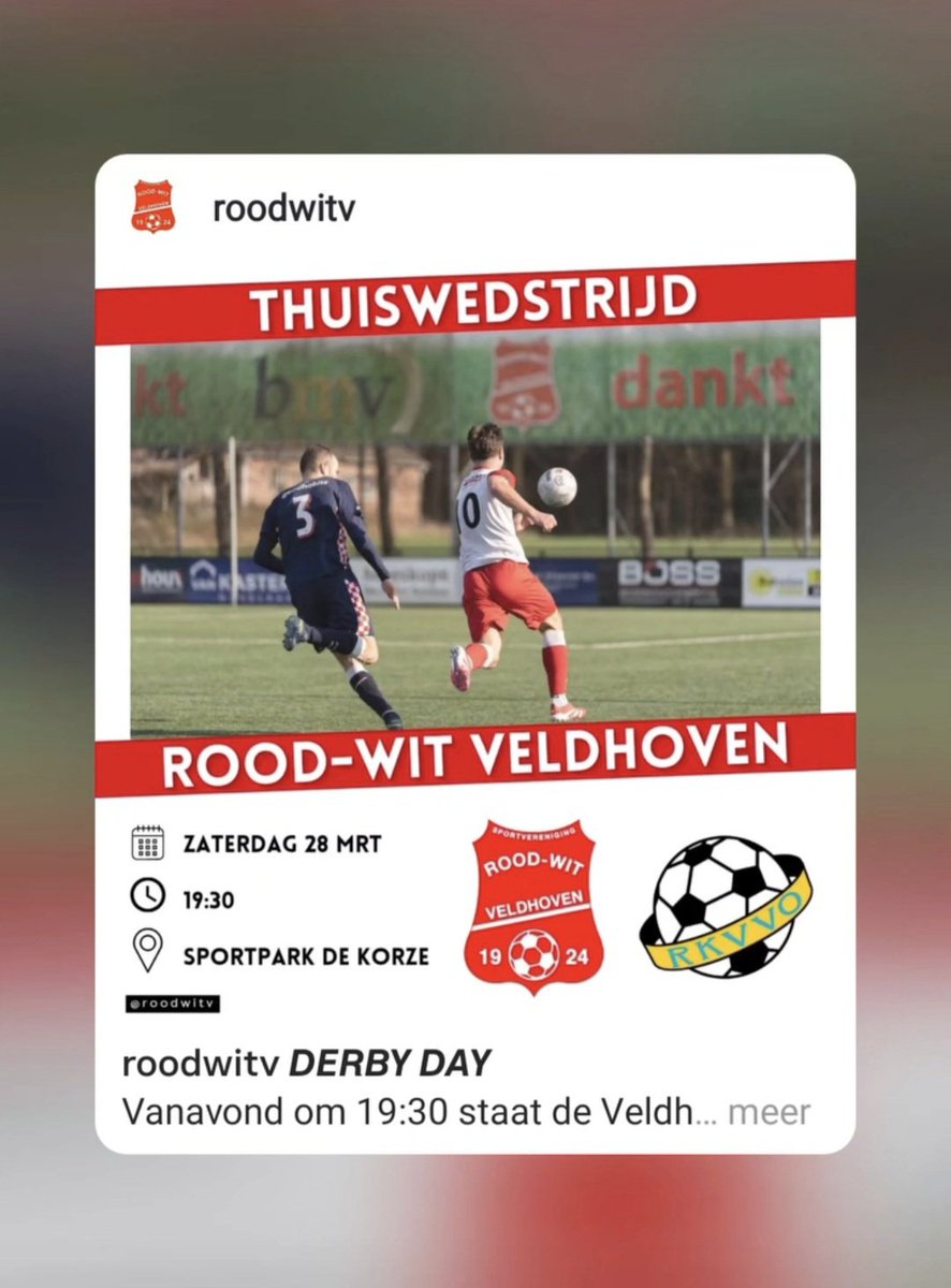 Rood-Wit Veldhoven tweet media