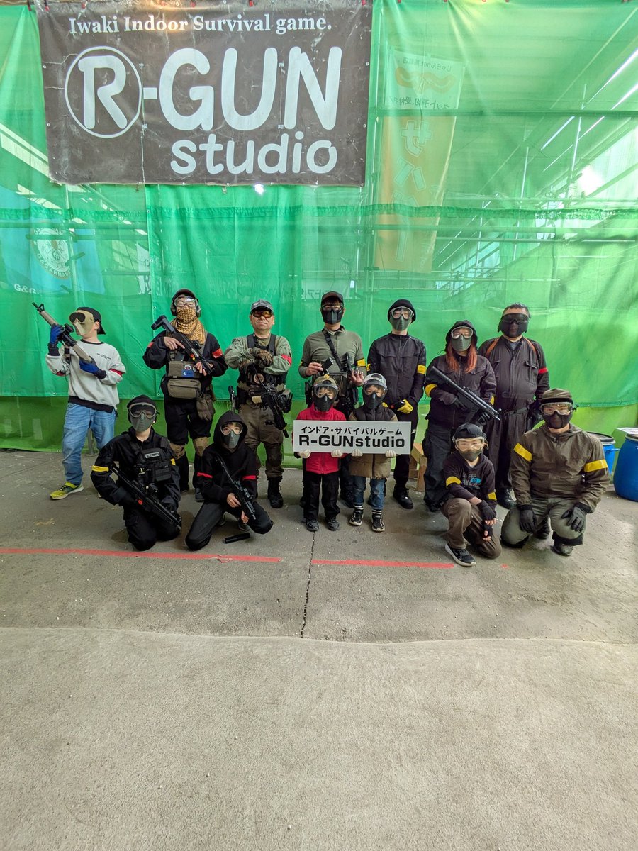 インドアサバゲ R-GUNstudio 2026年4月12(日)爆裂祭 出店 tweet media