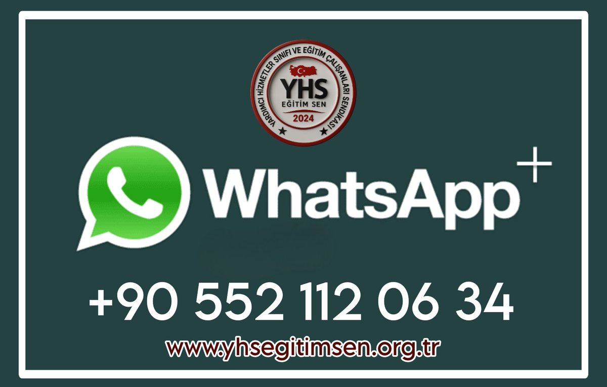 Yardımcı Hizmetler Sınıfı Platformu tweet media