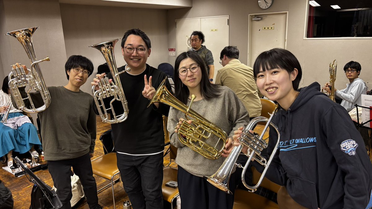 ゆうり Yuri E♭Horn tweet media