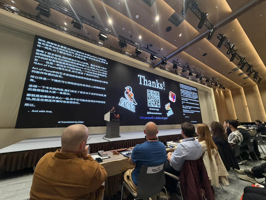 ZigaoW's tweet photo. Met @klemensstrasser at @letsvisionos 2026 today. Indie dev from Austria, Apple Design Award winner for accessibility. His talk changed how I think about building apps.

Wrote up what I learned: https://t.co/grlO25QS11 https://t.co/Di289barsF
