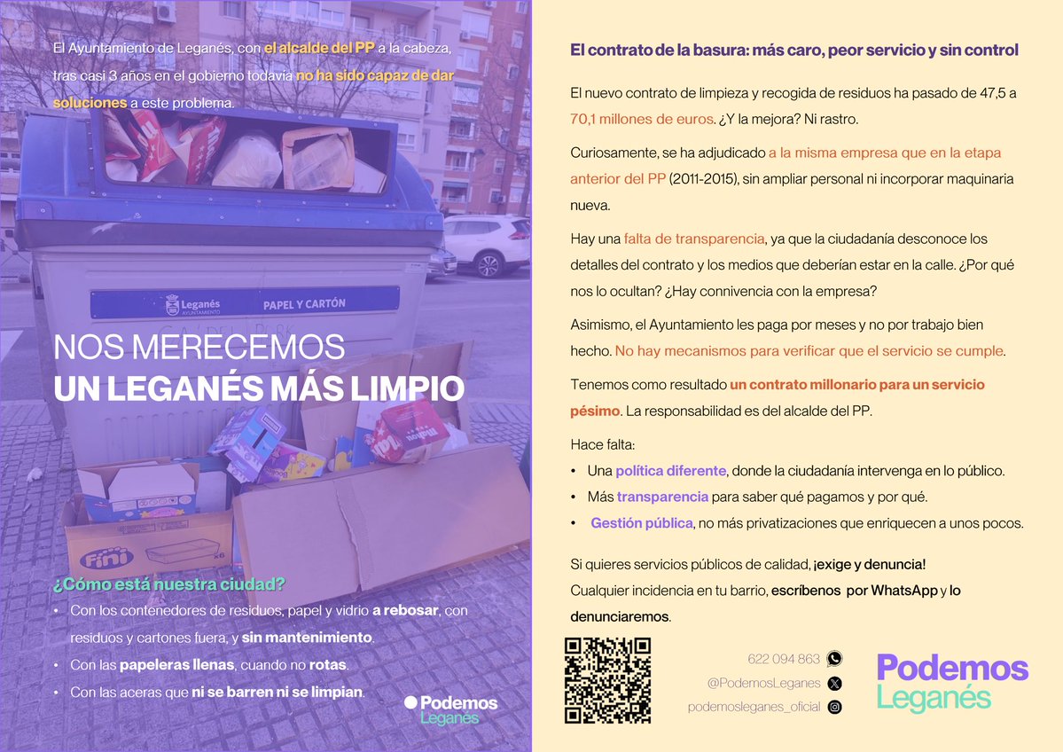 PODEMOS Leganés tweet media