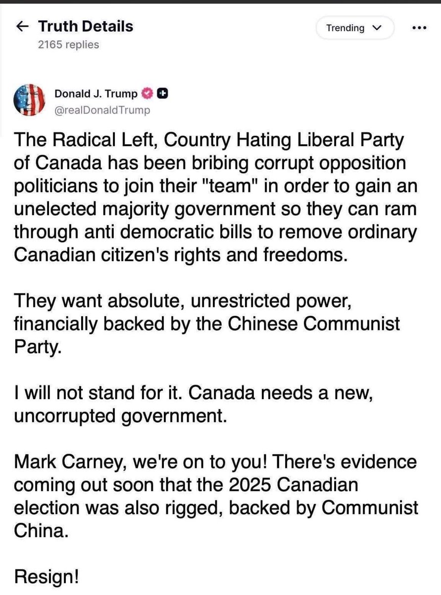 sdriverppc2019's tweet photo. Is this for real what is happening with Us Canada relations https://t.co/Pj5EoAdEcn
